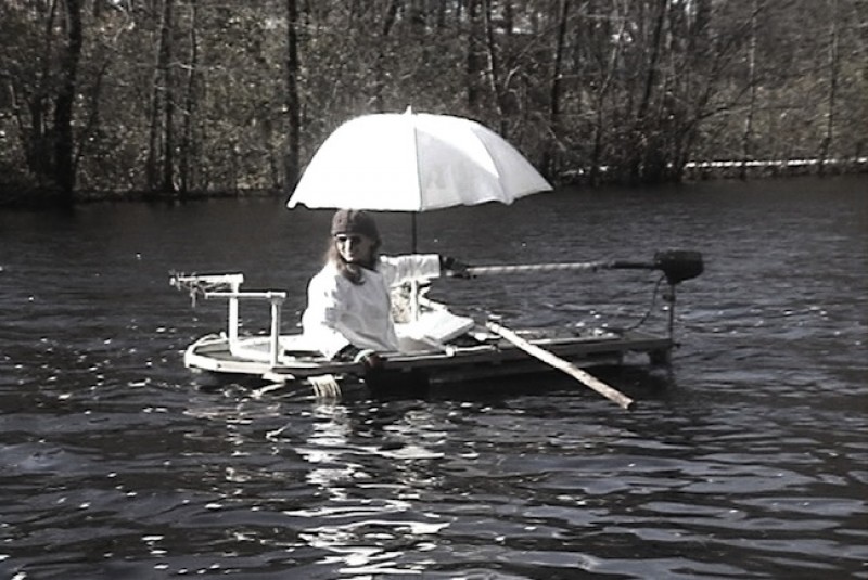 Holoplanktonika: trolling motor boat and video
