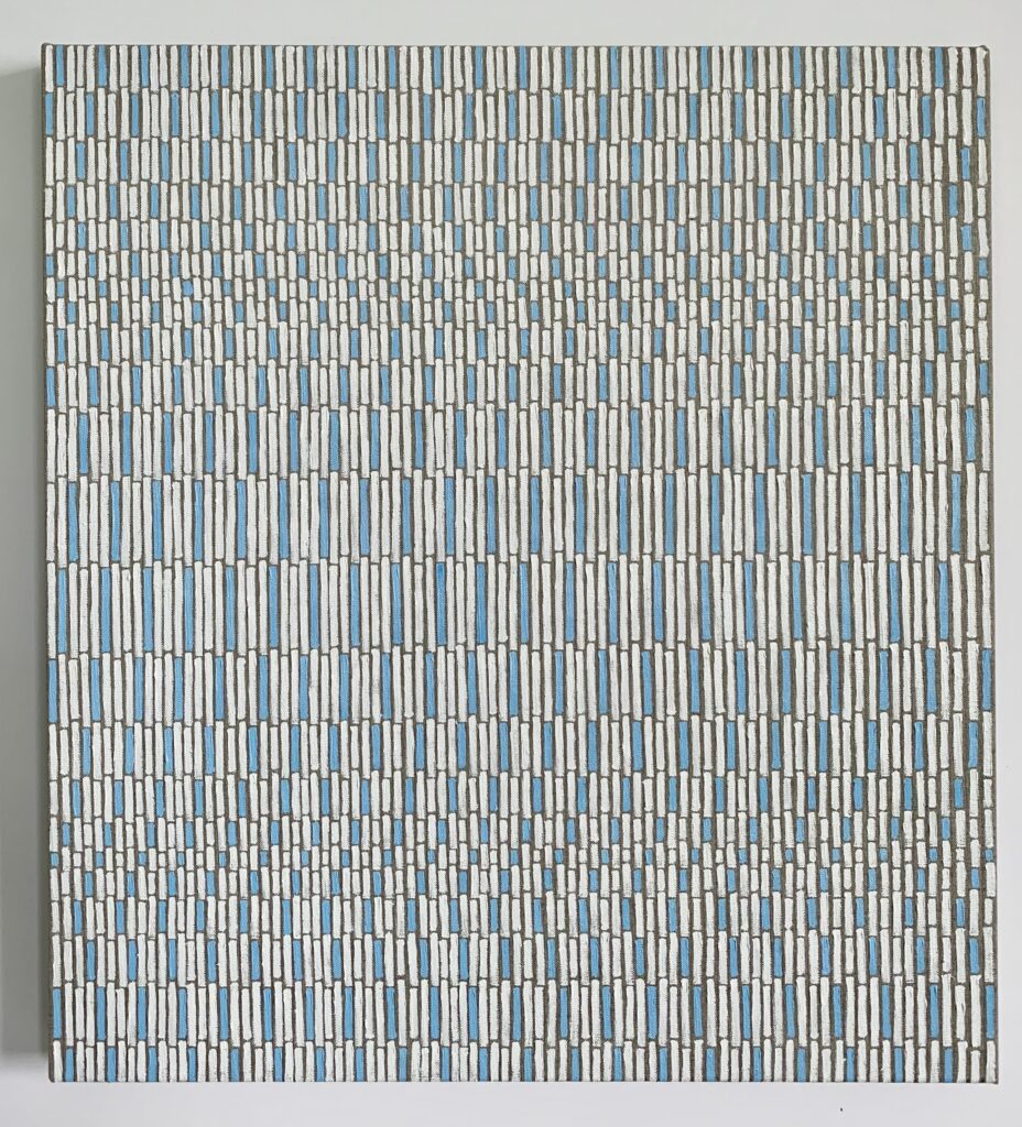 Marc Schepens, Untitled (May 25, 2022), oil on linen, 22 x 20 inches