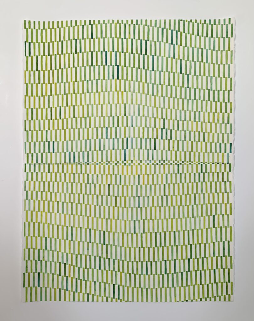 Untitled (October 28, 2022), Watercolor on paper, 30 x 22 inches