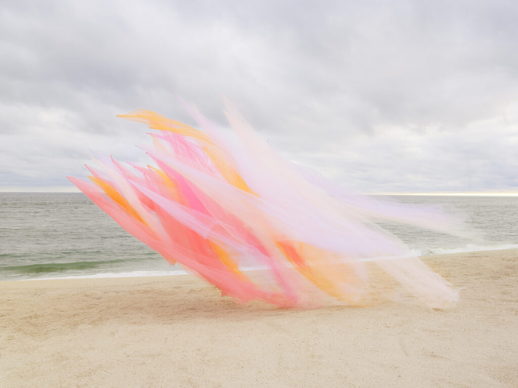 Thomas Jackson, Tulle #41, 2022, Nantucket MA, Archival pigment print, 20 x 27, 30 x 40, 48 x 64 inches