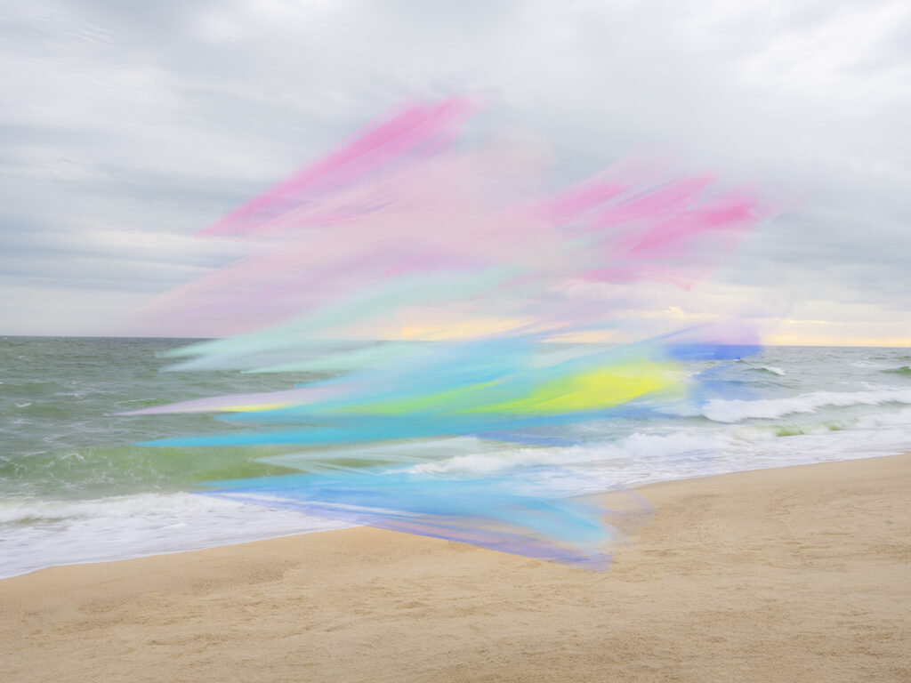 Thomas Jackson, Tulle #42, 2022, Nantucket MA, Archival pigment print, 20 x 27, 30 x 40, 48 x 64 inches