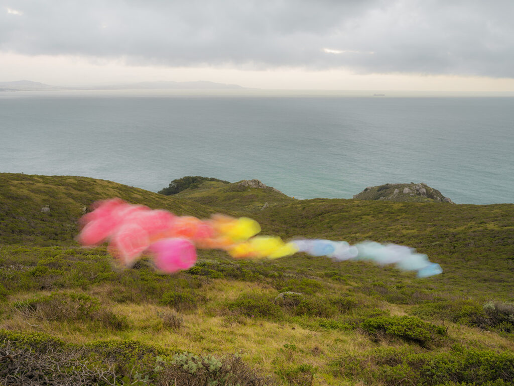 Thomas Jackson, Tulle 50, Stinson Beach, CA, 2023, archival pigment print, 20 x 27, 30 x 40, 48 x 62 inches