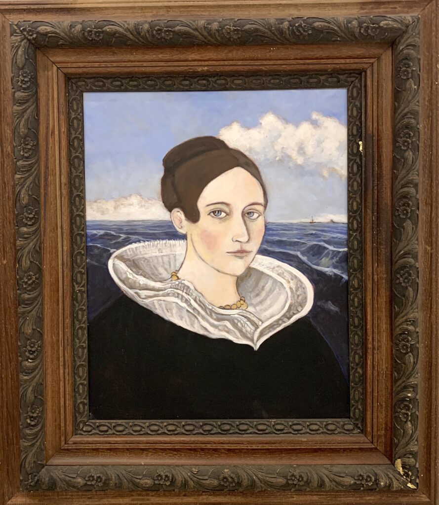 William Pettit, Mrs. Kempton, oil on linen