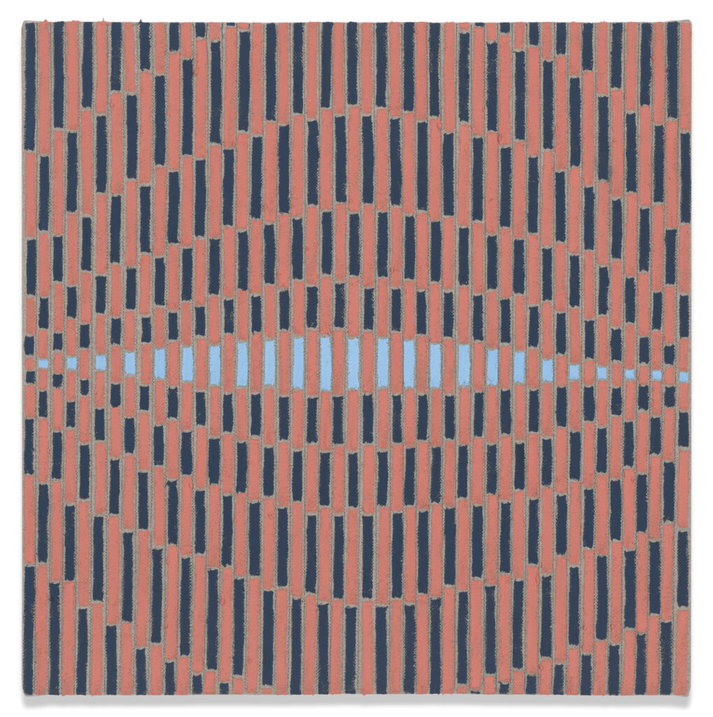 Marc Schepens, Untitled (August 18, 2024), 2024, oil and pencil on linen, 14 x 14 inches