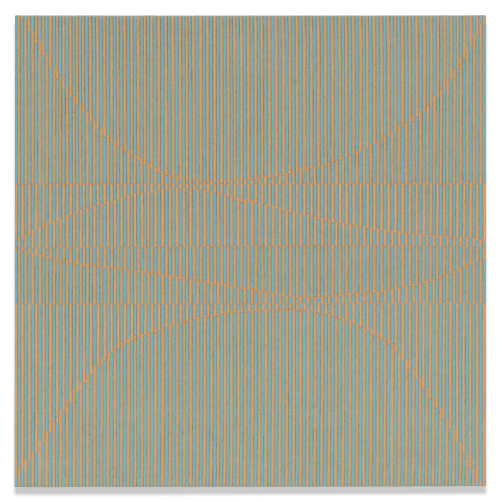 Marc Schepens, Untitled (March 2024), 2024, oil and pencil on linen, 36 x 36 inches
