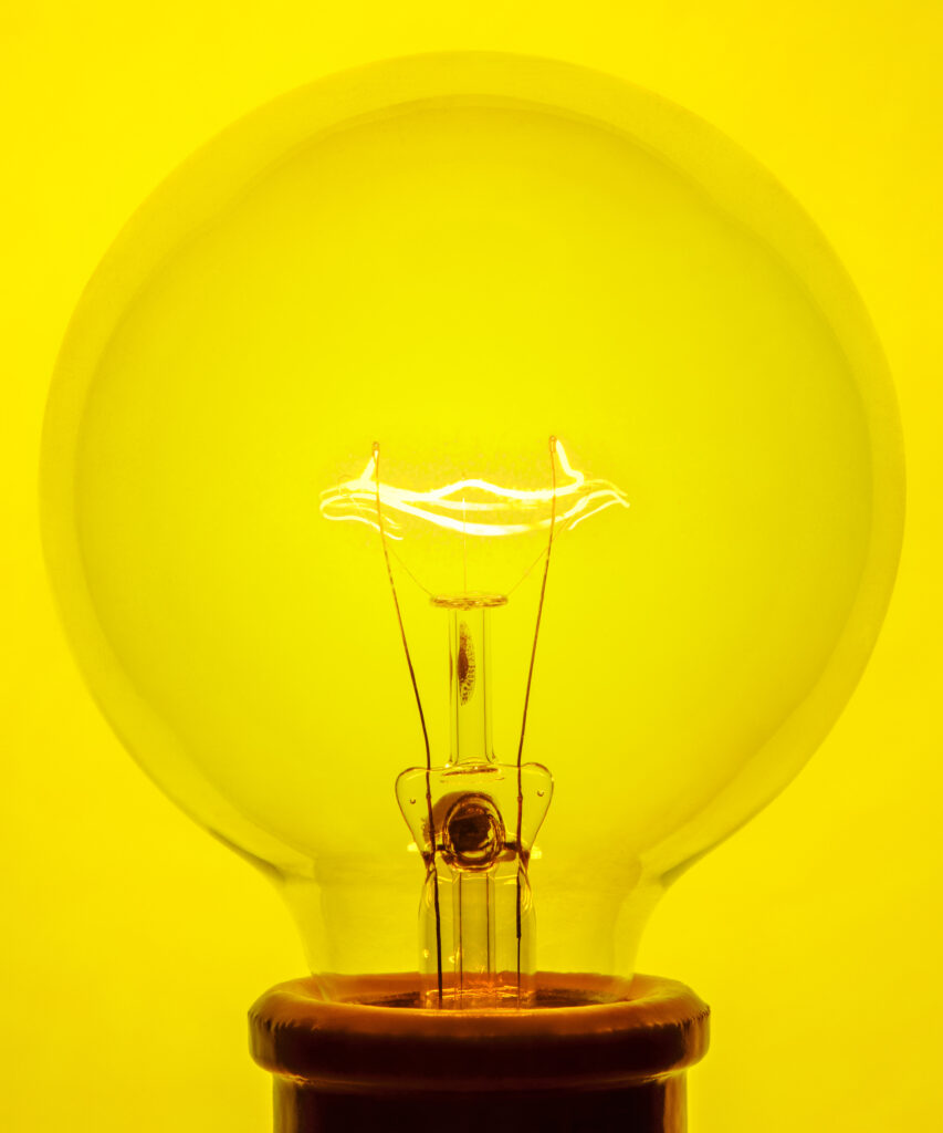 Amanda Means, Light Bulb 30, 2025, archival Pigment Print, 24 x 20 inches, 31 x 26 inches, 42 x 35 inches