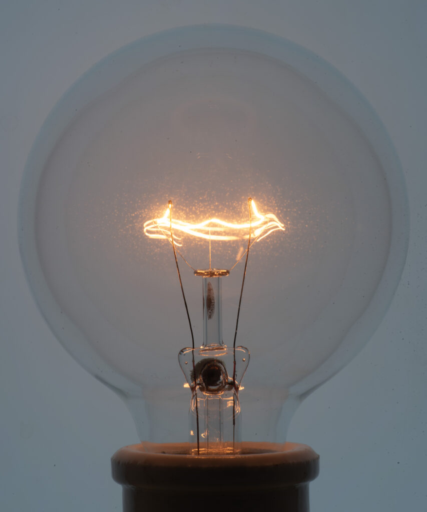 Amanda Means, Light Bulb 16, 2025, archival Pigment Print, 24 x 20 inches, 31 x 26 inches, 42 x 35 inches