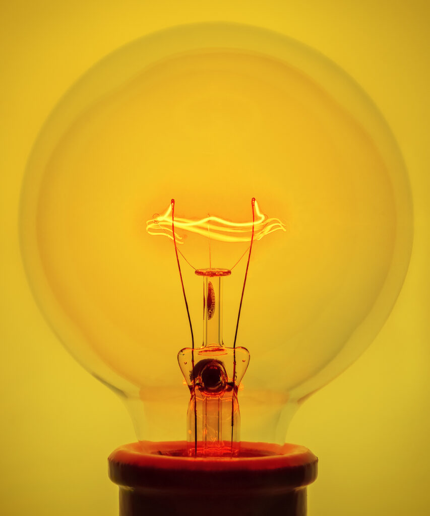 Amanda Means, Light Bulb 21, 2025, archival Pigment Print, 24 x 20 inches, 31 x 26 inches, 42 x 35 inches