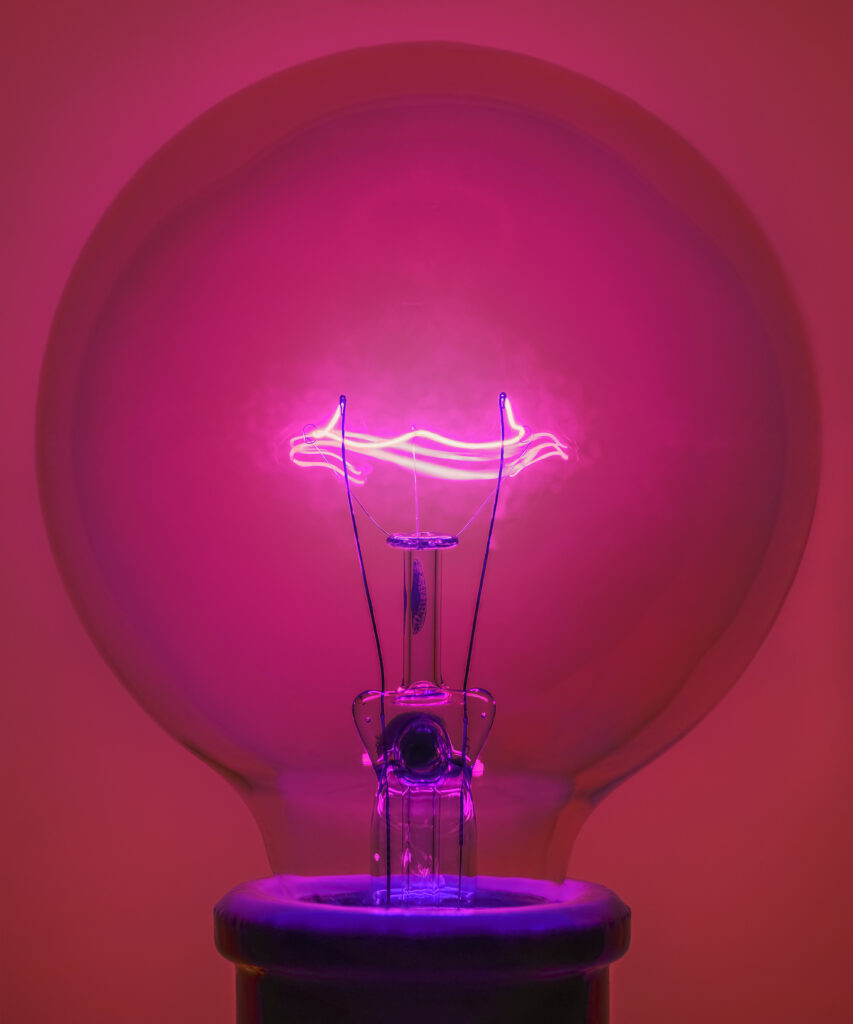 Amanda Means, Light Bulb 23, 2025, archival Pigment Print, 24 x 20 inches, 31 x 26 inches, 42 x 35 inches