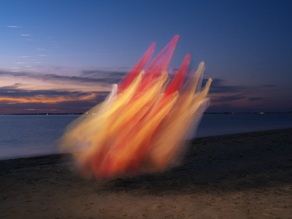 Thomas Jackson, Tulle #60, archival pigment print, 20 x 27, 30 x 40. 48 x 64 inches